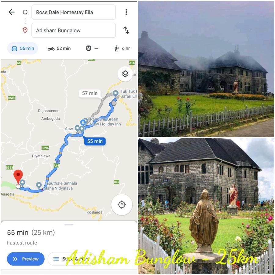 Rose Dale Homestay Ella Exterior photo